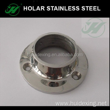 square handrail floor flange